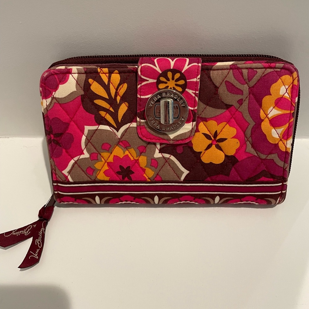 Vera Bradley Turn Lock Wallet